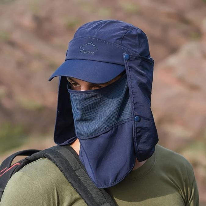 4-in-1 UV Protection Fishing Hat
