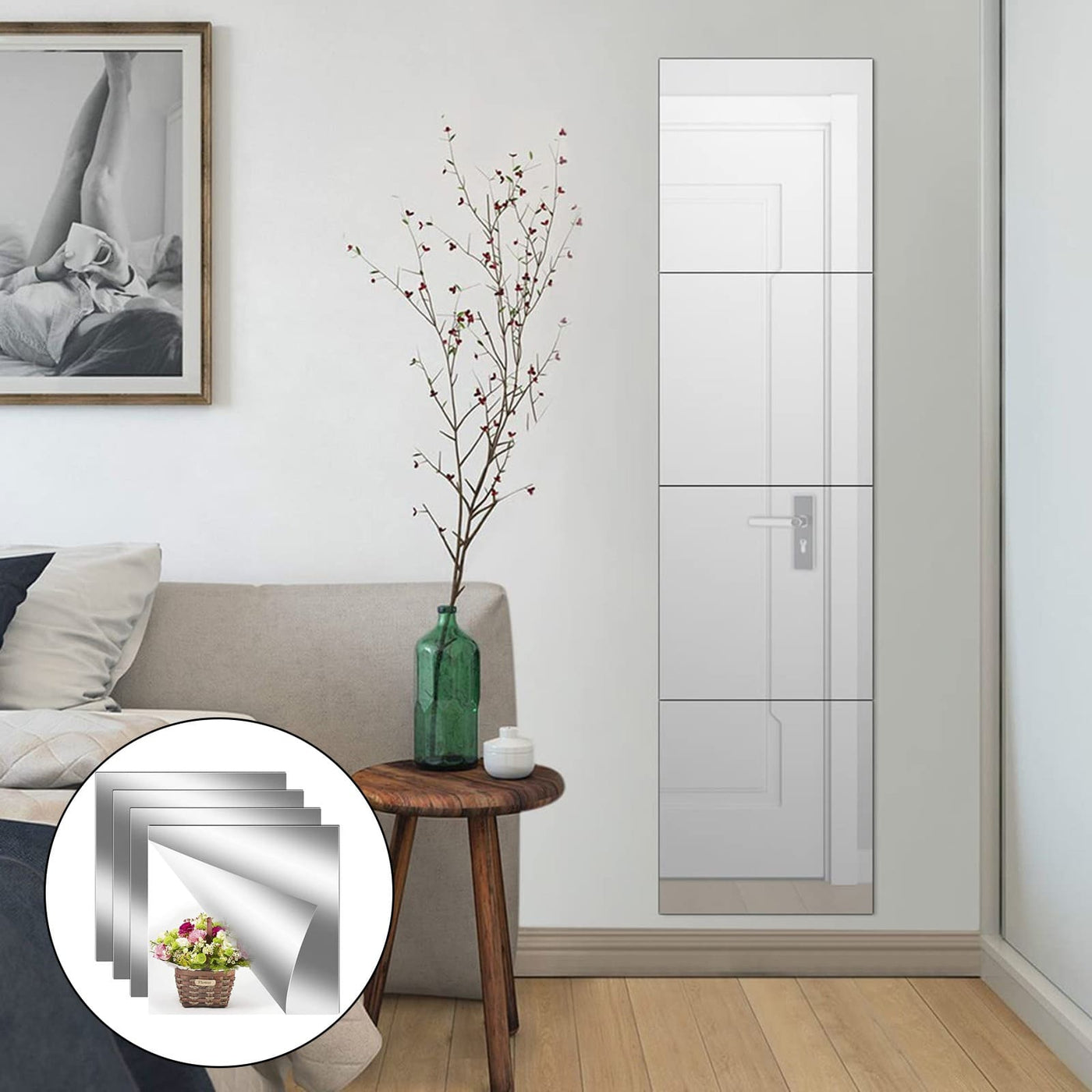 Adhesive Mirror Kit