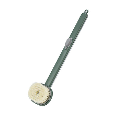 Ergonomic Bath Brush with Long Handle and Reservoir