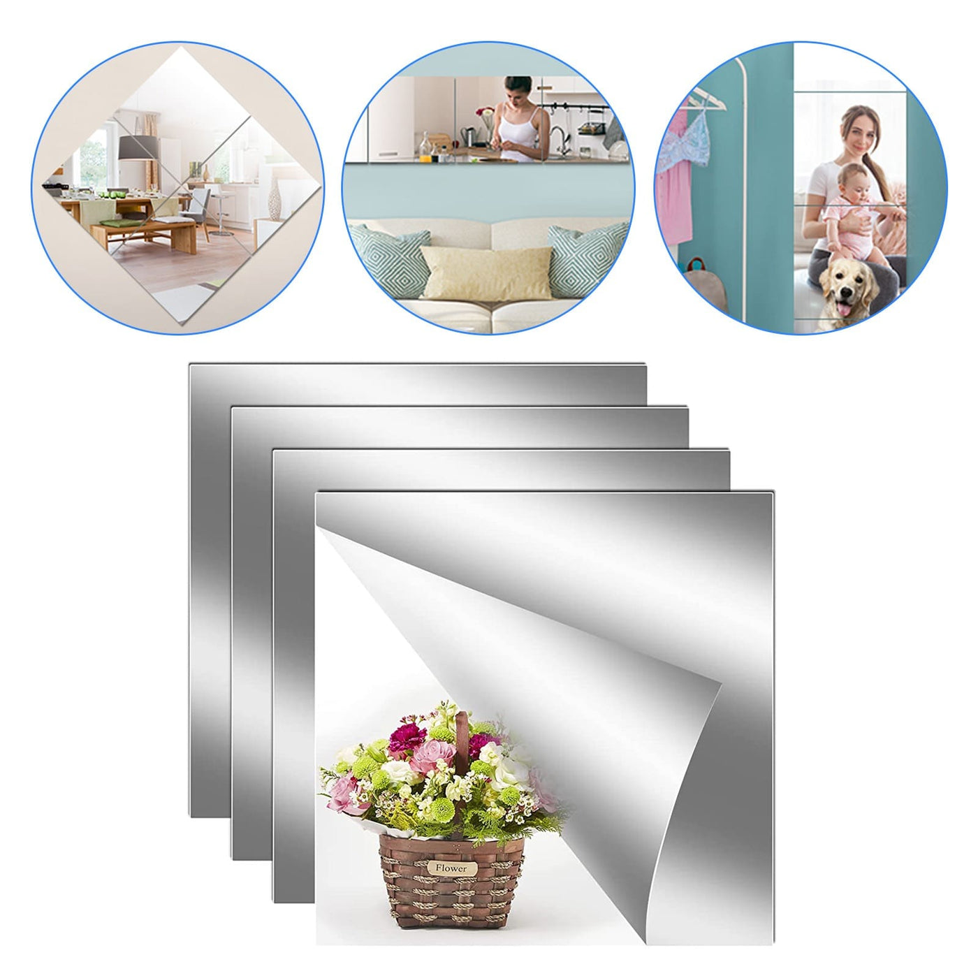 Adhesive Mirror Kit