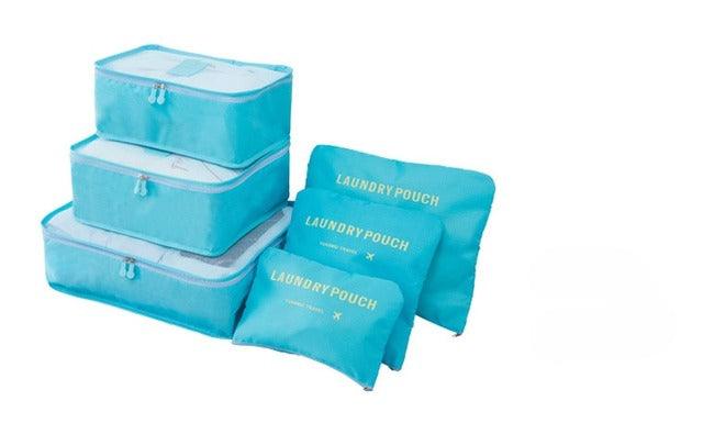 6-Piece Travel Luggage Organizer Set: Organization and Convenience for Your Trips