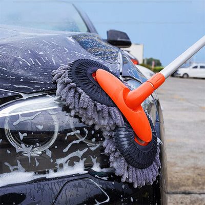 Double-Layer Retractable Car Wash Brush
