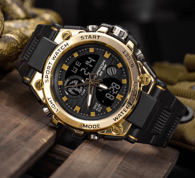 Sanda Professional Sport Watch - Military Grade Tactical Timepiece