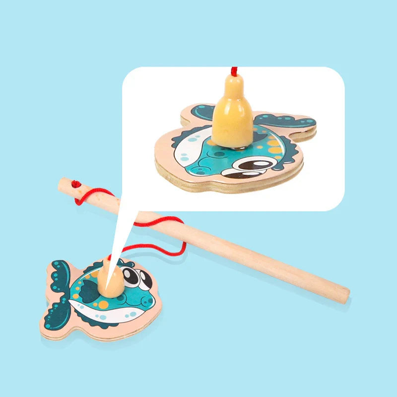 Educational Magnetic Fishing Game - Interactive Learning Toy for Kids