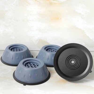 4-Piece Anti-Vibration Feet Kit for Washing Machines