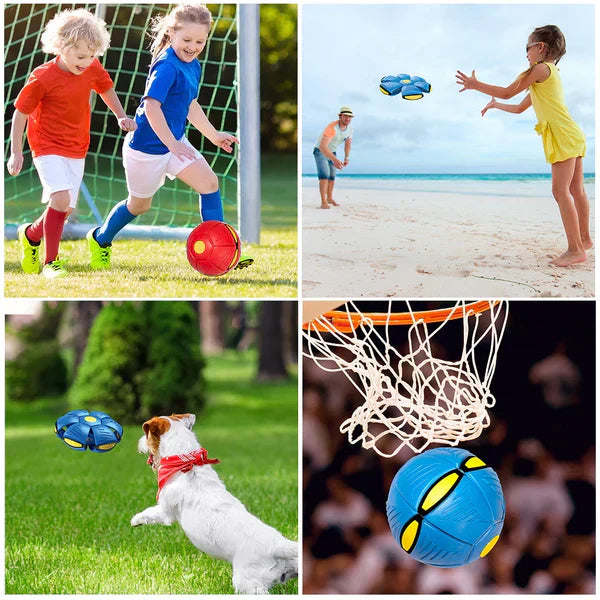 2-in-1 Flying Dog Toy