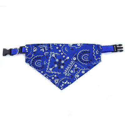 Adjustable Dog Bandana Printed Soft Collar, Pet Supplies, Cat Scarf, Chihuahua Puppy Neckerchief