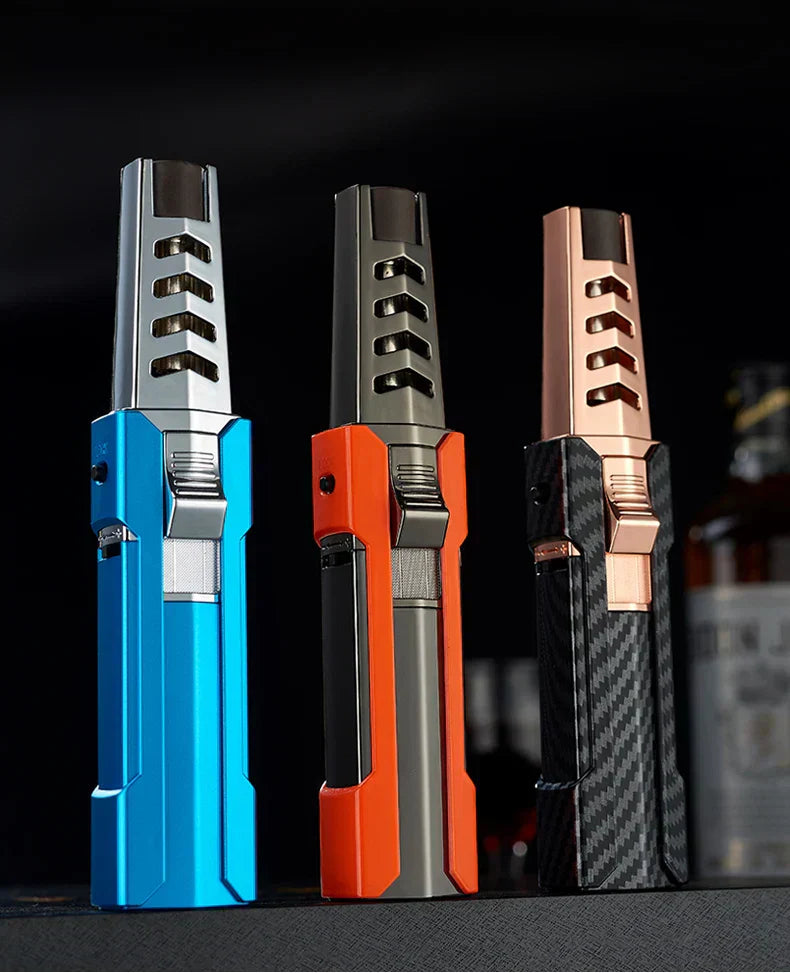 Rechargeable Torch with High-Propulsion Flame