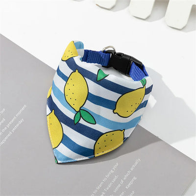 Sweet Print Puppy Dog Collar Bandana for Small Dogs Pet Cat Triangular Bandage Chihuahua Gota Bibs mascotas Grooming Accessories