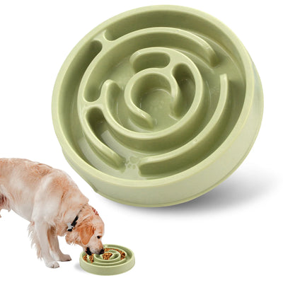 Slow Feeder Pet Bowl - Non-Slip Dish for Healthy Eating