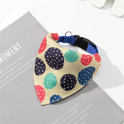 Sweet Print Puppy Dog Collar Bandana for Small Dogs Pet Cat Triangular Bandage Chihuahua Gota Bibs mascotas Grooming Accessories