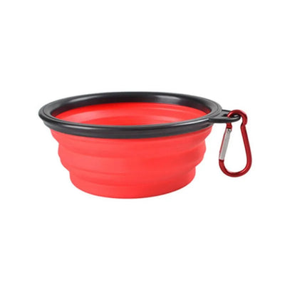 Collapsible Pet Travel Bowl - Portable Food & Water Feeder for Dogs & Cats