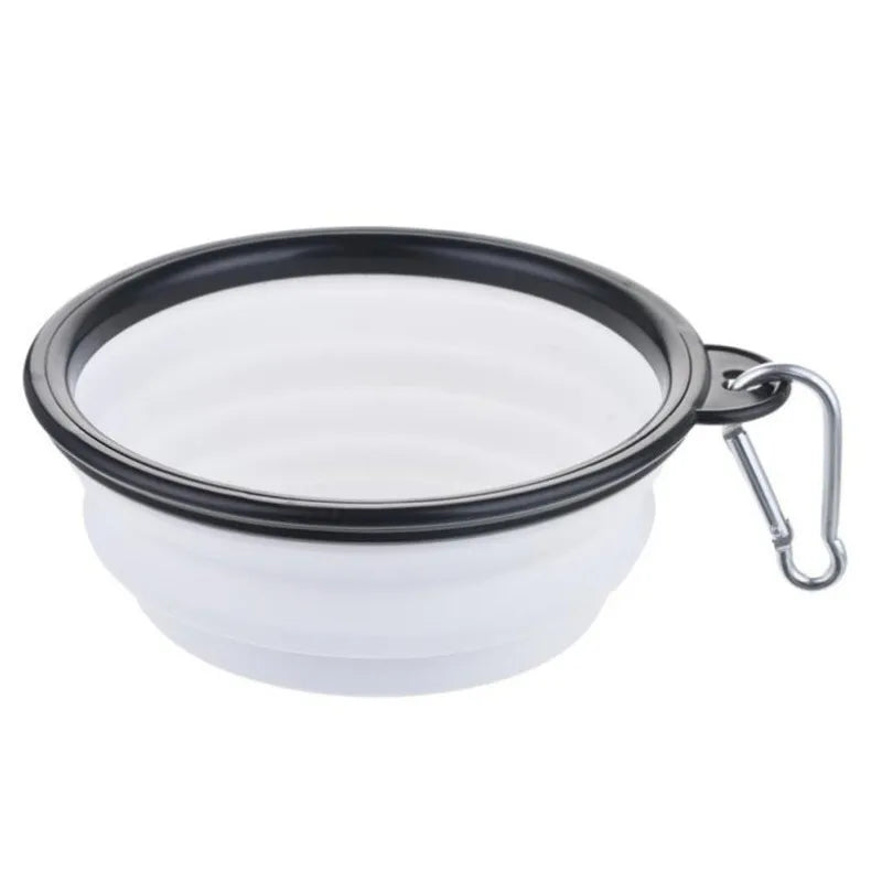Collapsible Pet Travel Bowl - Portable Food & Water Feeder for Dogs & Cats