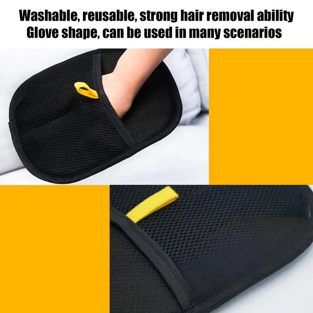 Double-Sided Pet Grooming Glove - Shedding & Hair Remover Brush
