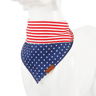 Dog Bandana Collar Scarf for Puppy & Cat Small Medium Large Dogs Adjustable Collars Pet Handkerchief Bibs Dress-up Accessories
