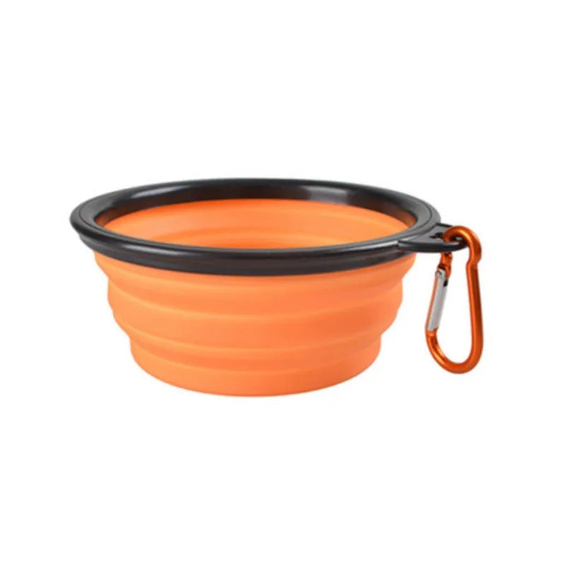 Collapsible Pet Travel Bowl - Portable Food & Water Feeder for Dogs & Cats