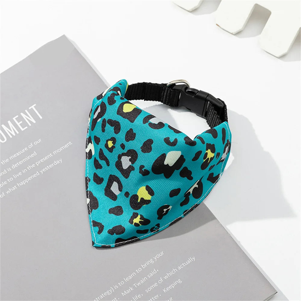 Sweet Print Puppy Dog Collar Bandana for Small Dogs Pet Cat Triangular Bandage Chihuahua Gota Bibs mascotas Grooming Accessories