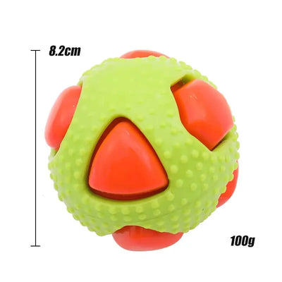 Interactive Flashing Pet Toy Ball - Durable Chew Toy for Dogs