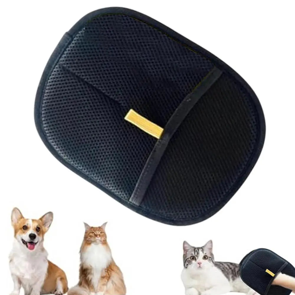 Double-Sided Pet Grooming Glove - Shedding & Hair Remover Brush