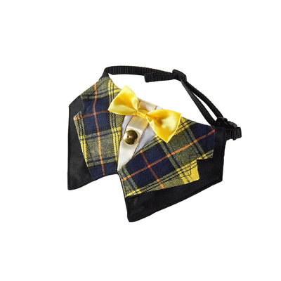 Dog Tuxedo Formal Cat Wedding Bandana Dog Collar with Bow Tie Cat Birthday Costume Valentines Outfit Pet