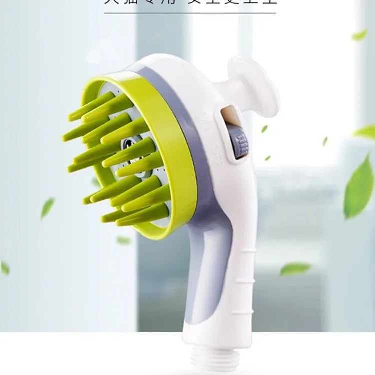 Pressurized Dog Shower Sprayer - Handheld Pet Bathing Tool