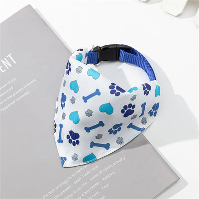 Sweet Print Puppy Dog Collar Bandana for Small Dogs Pet Cat Triangular Bandage Chihuahua Gota Bibs mascotas Grooming Accessories