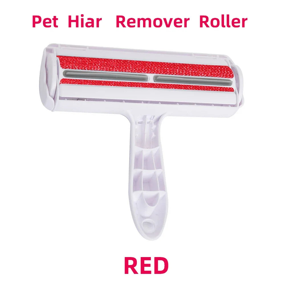 Self-Cleaning Pet Hair Remover Roller for Furniture & Clothing