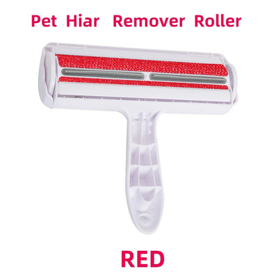 Self-Cleaning Pet Hair Remover Roller for Furniture & Clothing
