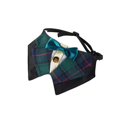 Dog Tuxedo Formal Cat Wedding Bandana Dog Collar with Bow Tie Cat Birthday Costume Valentines Outfit Pet