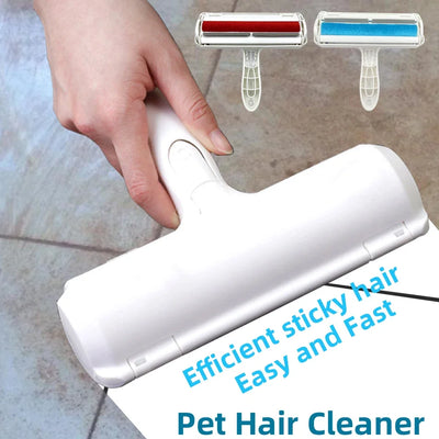Self-Cleaning Pet Hair Remover Roller for Furniture & Clothing