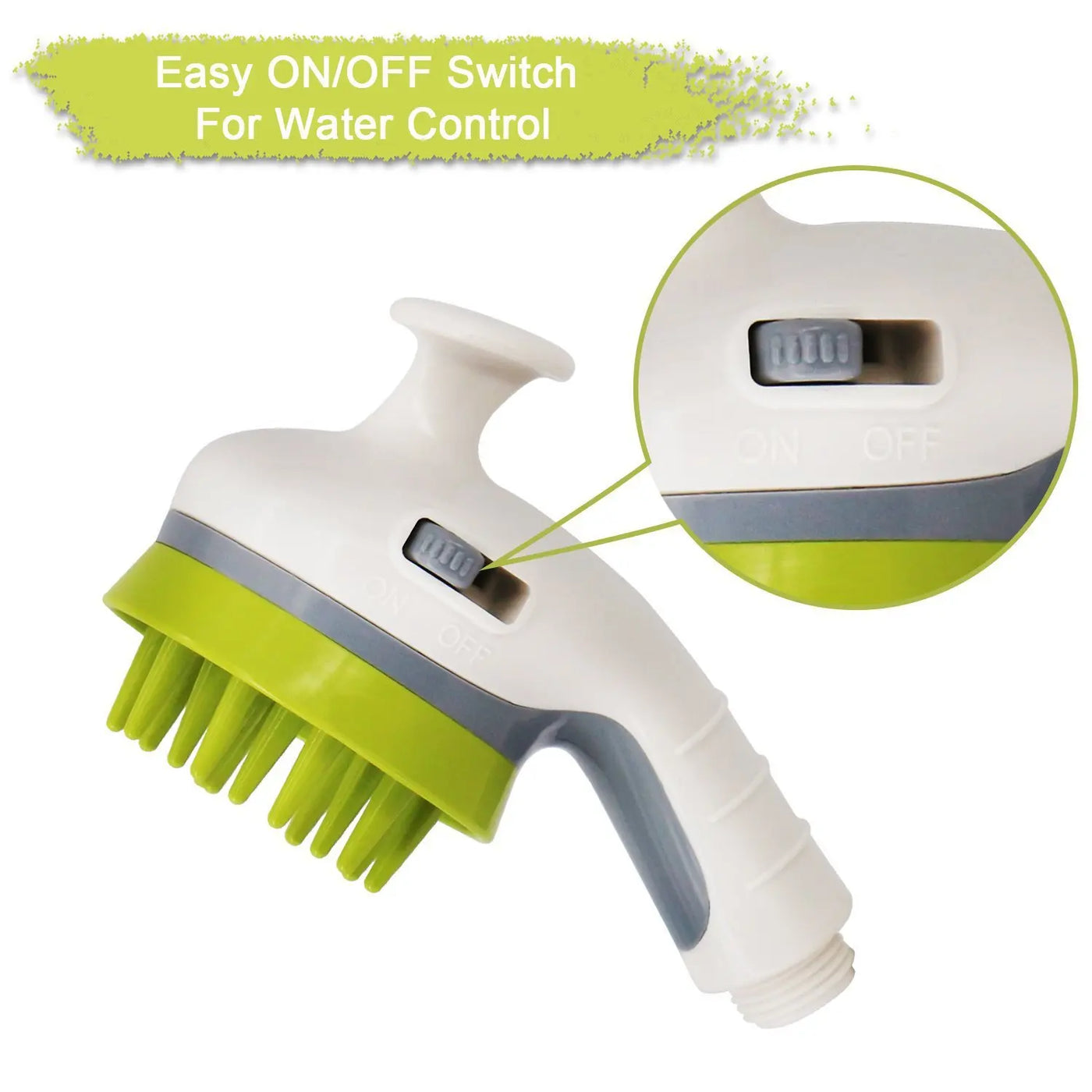 Pressurized Dog Shower Sprayer - Handheld Pet Bathing Tool