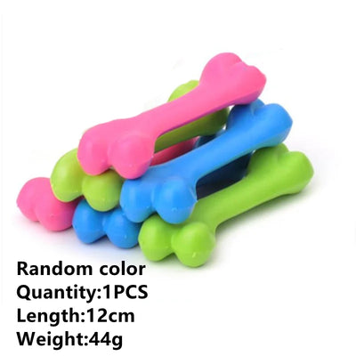 Durable Chew Toy for Dogs - Teeth Cleaning & Training Rubber Toy