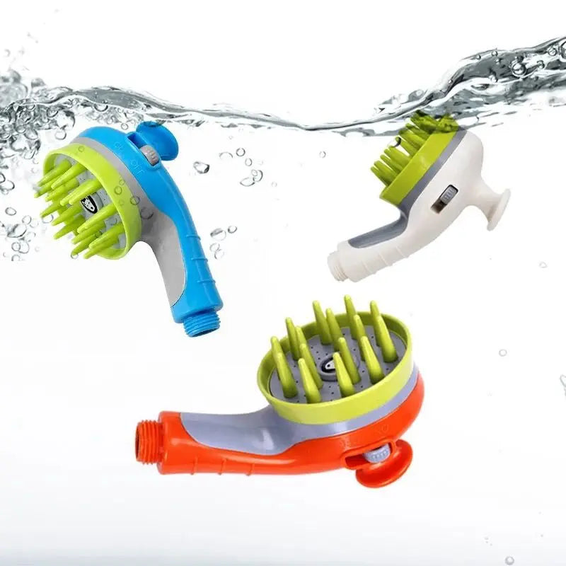 Pressurized Dog Shower Sprayer - Handheld Pet Bathing Tool