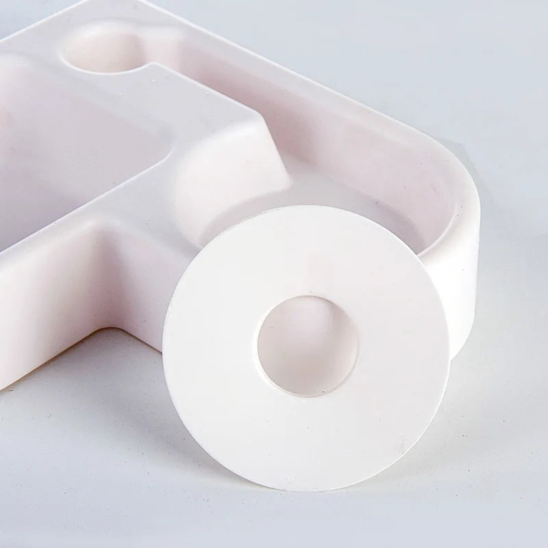 Double Pet Bowl - Food & Water Feeder for Cats and Small Dogs