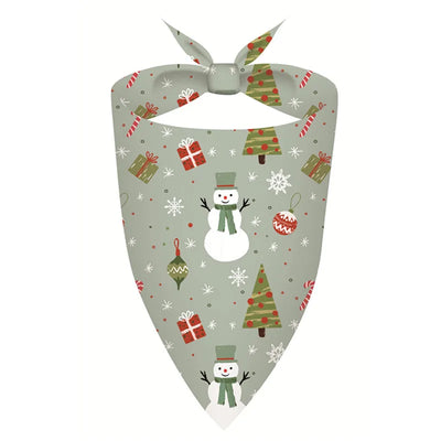 Dog Scarf Bandana Collar Bibs Cat Neck Decor Christmas Halloween Pet Supplies Puppy Cat Dog Accessories for Small Dogs
