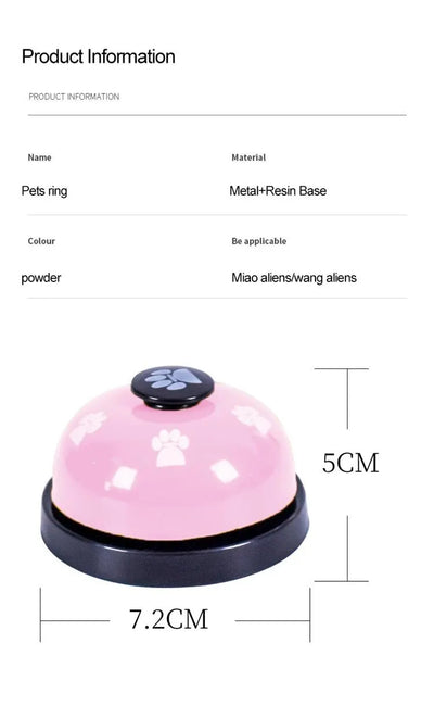 Training Bell - Communication Button for Potty & Dinner