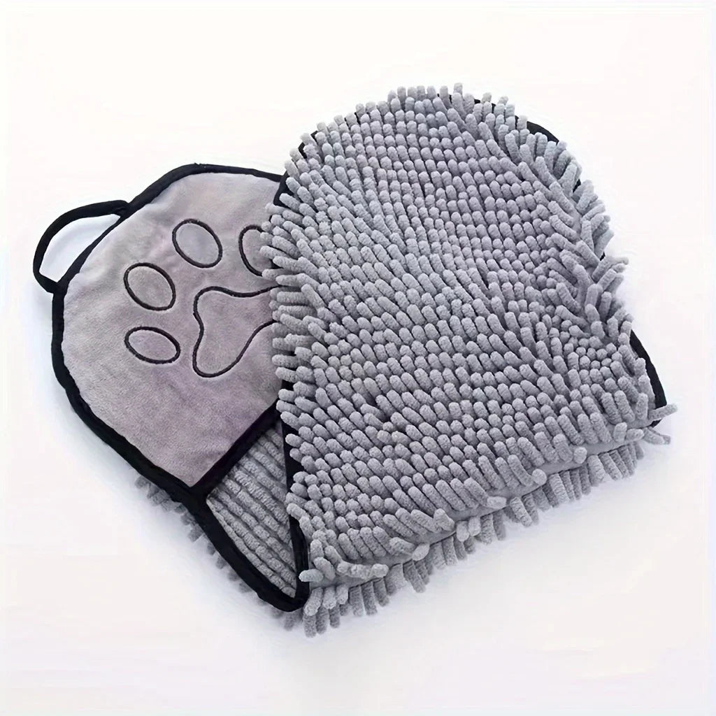 Super Absorbent Pet Bath Towel - Quick-Drying Towel for Dogs & Cats