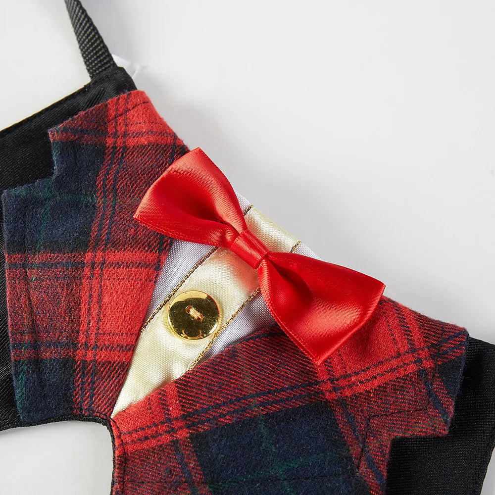 Dog Tuxedo Formal Cat Wedding Bandana Dog Collar with Bow Tie Cat Birthday Costume Valentines Outfit Pet