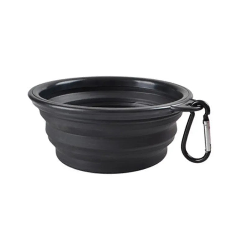 Collapsible Pet Travel Bowl - Portable Food & Water Feeder for Dogs & Cats