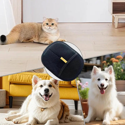 Double-Sided Pet Grooming Glove - Shedding & Hair Remover Brush