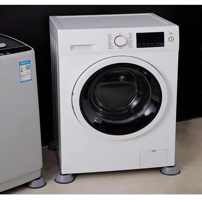 4-Piece Anti-Vibration Feet Kit for Washing Machines