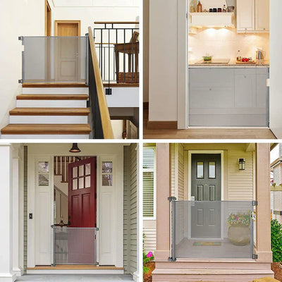 Safety Mesh Gate for Babies and Dogs