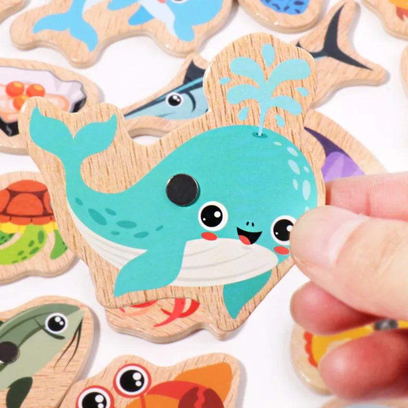 Educational Magnetic Fishing Game - Interactive Learning Toy for Kids
