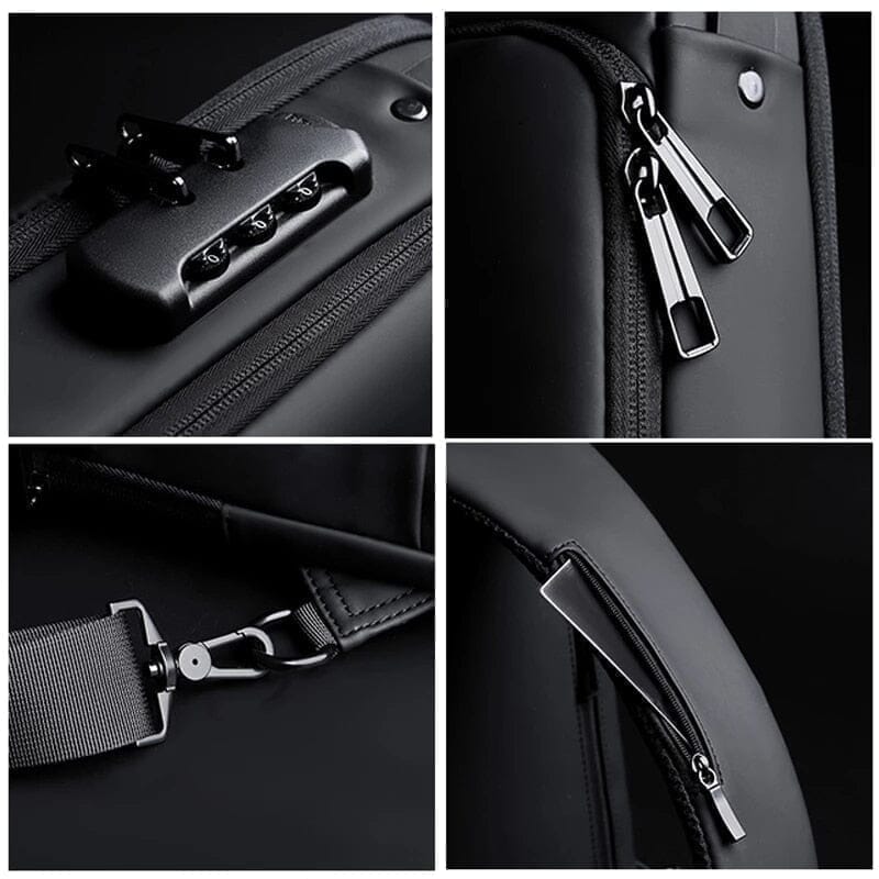 Slim Bag Anti-Theft Backpack with Password and USB