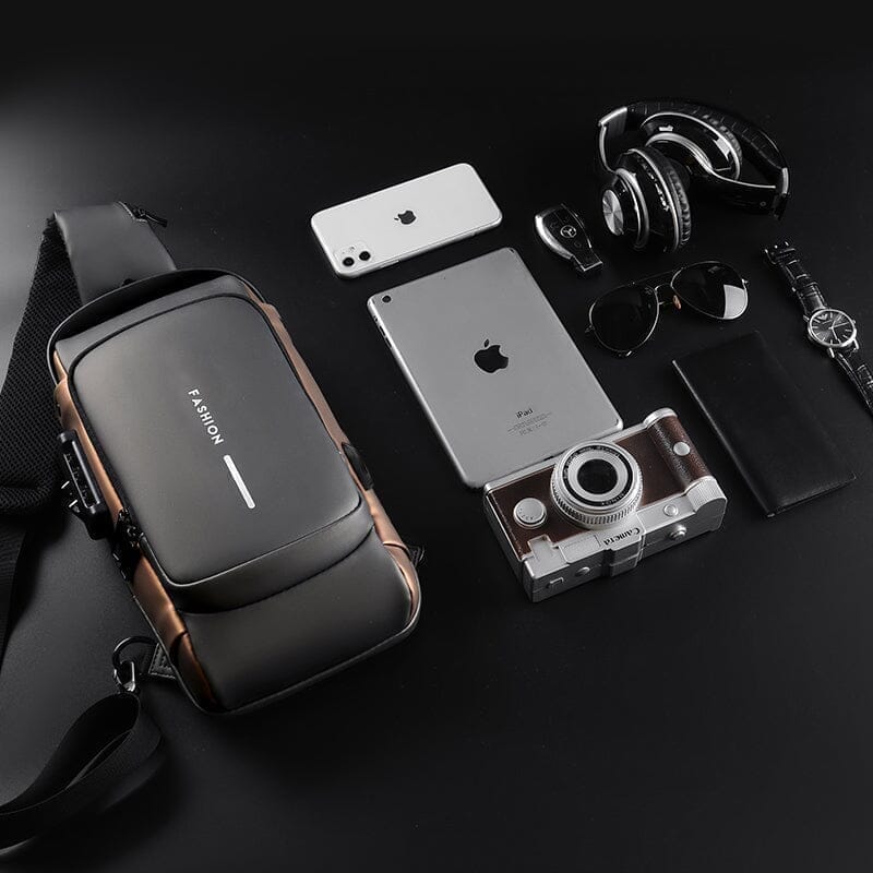 Slim Bag Anti-Theft Backpack with Password and USB