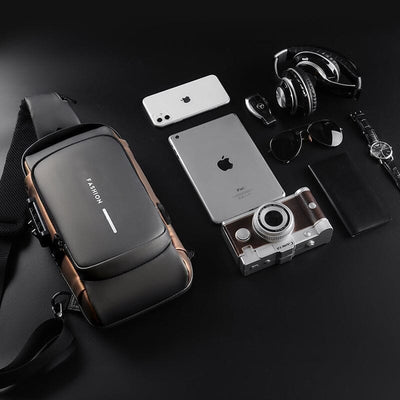 Slim Bag Anti-Theft Backpack with Password and USB