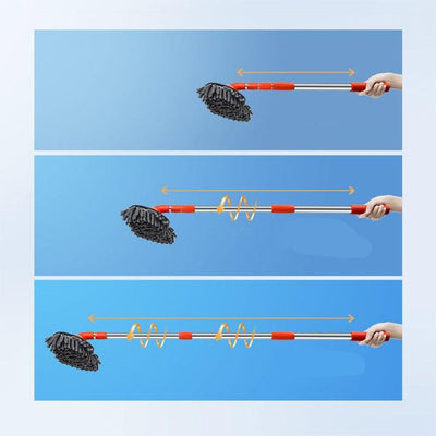 Double-Layer Retractable Car Wash Brush