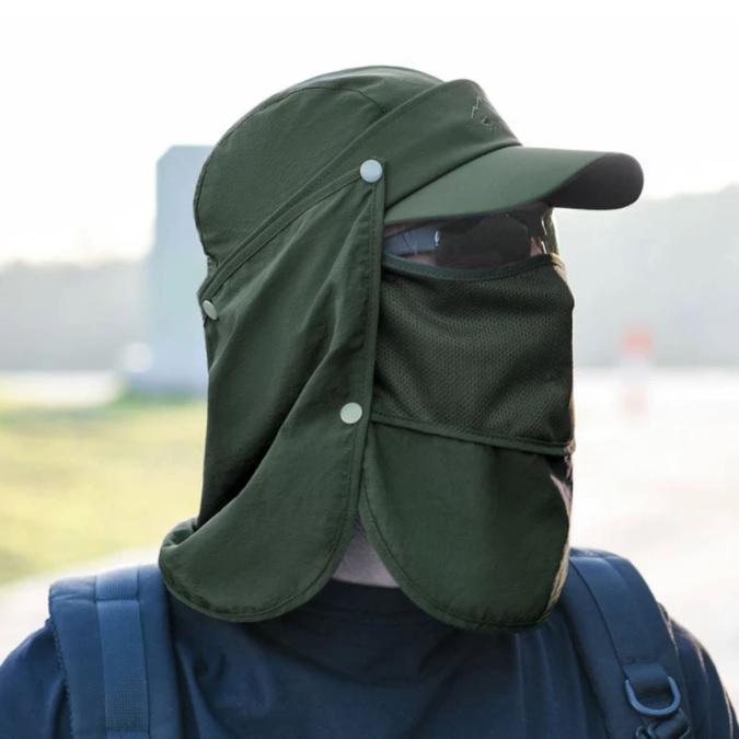4-in-1 UV Protection Fishing Hat
