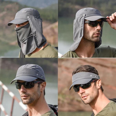4-in-1 UV Protection Fishing Hat