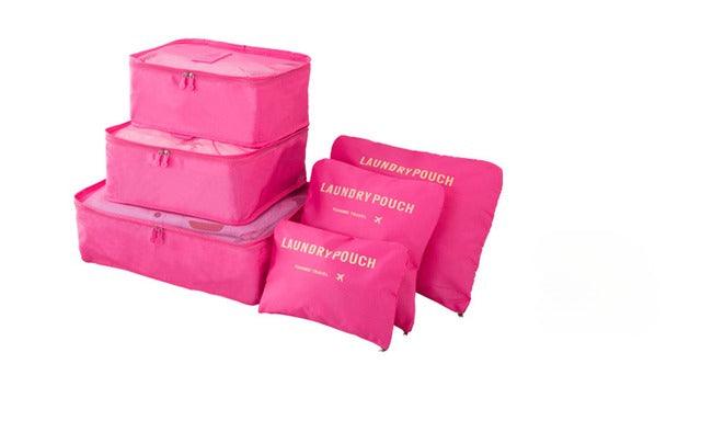 6-Piece Travel Luggage Organizer Set: Organization and Convenience for Your Trips